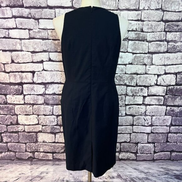 Ann Taylor Navy Fully Sleeveless Dress Size 6 - Picture 6 of 10